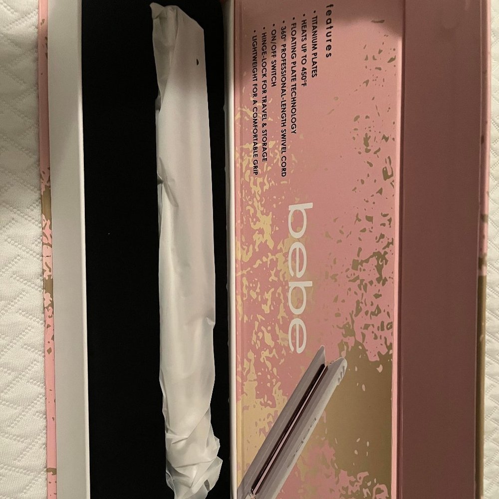 Bebe Marble Luxe Titanium Hair Straightener